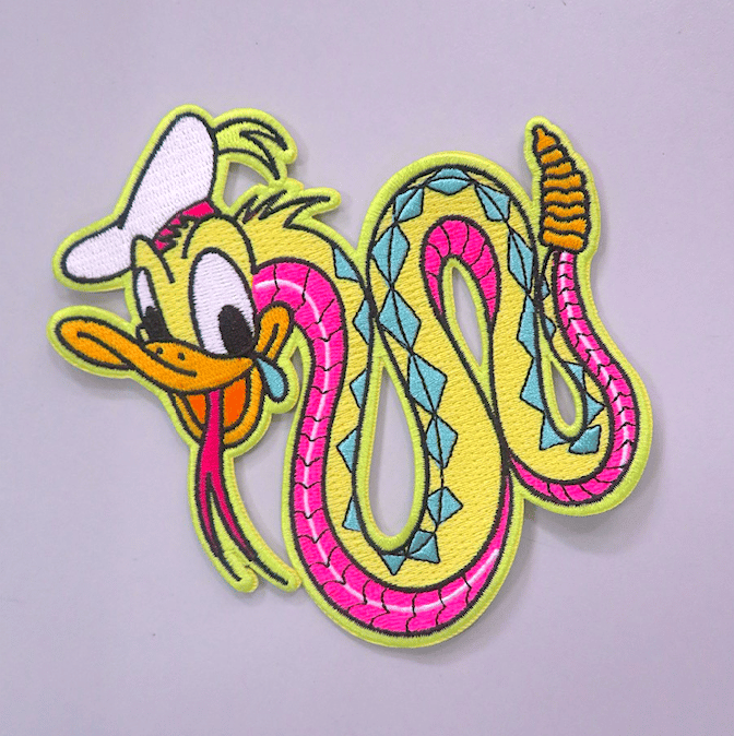 Duck Patch Iron Patches, Patch Clothes Spider, Patch Clothes Duck