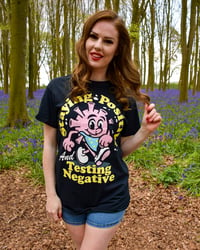 Image 3 of Staying Positive T-Shirt (Black)