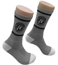 Image 4 of PL Premium Crews (Grey/White/Black)-M/L