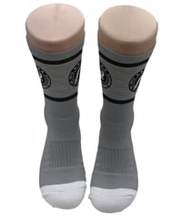 Image 2 of PL Premium Crews (Grey/White/Black)-M/L