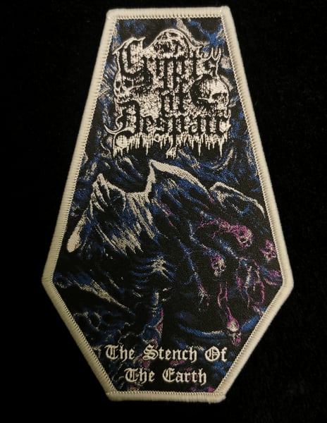 Image of The Stench Of The Earth patch - grey border ONLY 5 PIECES LEFT!