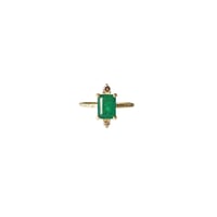 Image 1 of Sparking Emerald Ring