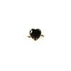 Victorian Heart Onyx Ring