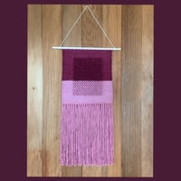 Image 1 of "Berries" Woven Wall Hanging