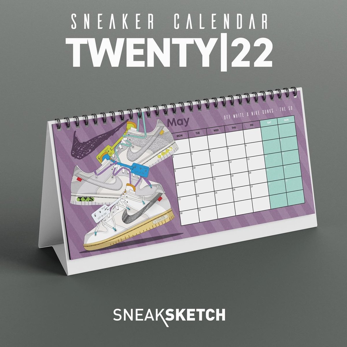 Image of 2022 Sneaker Calendar