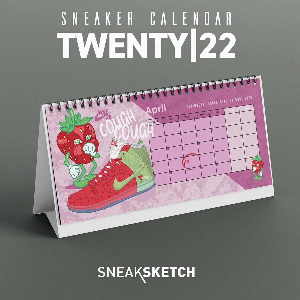 Image of 2022 Sneaker Calendar