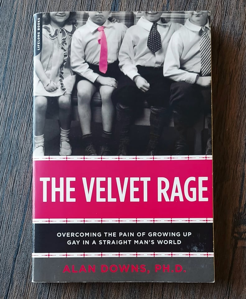The Velvet Rage: Overcoming the Pain of Growing Up Gay in a Straight Man's World, by Alan Downs
