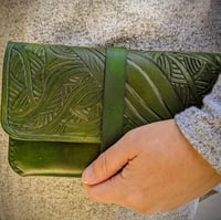 Image 5 of Clutch Purse #1 (Forest Green)