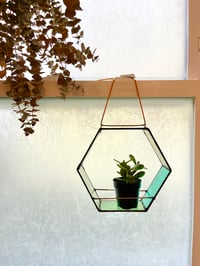 Image 2 of Hex Pant Holder in Turquoise 