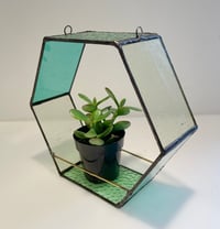 Image 3 of Hex Pant Holder in Turquoise 