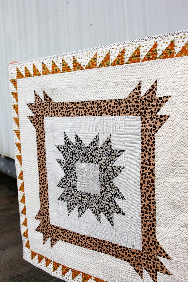 Image of NEBRASKA FIELDS Quilt Pattern PDF