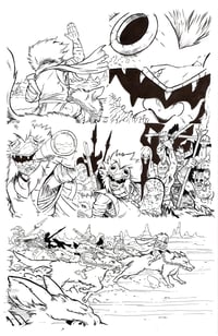 Image 1 of Original Art - NOMADS Issue 3 Page 2 Inks