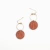 Amala Dainty Suede Earrings