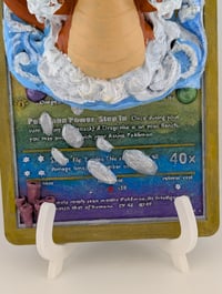 Image 2 of Dragonite Handpainted Pokemon TCG 3D Wall Art