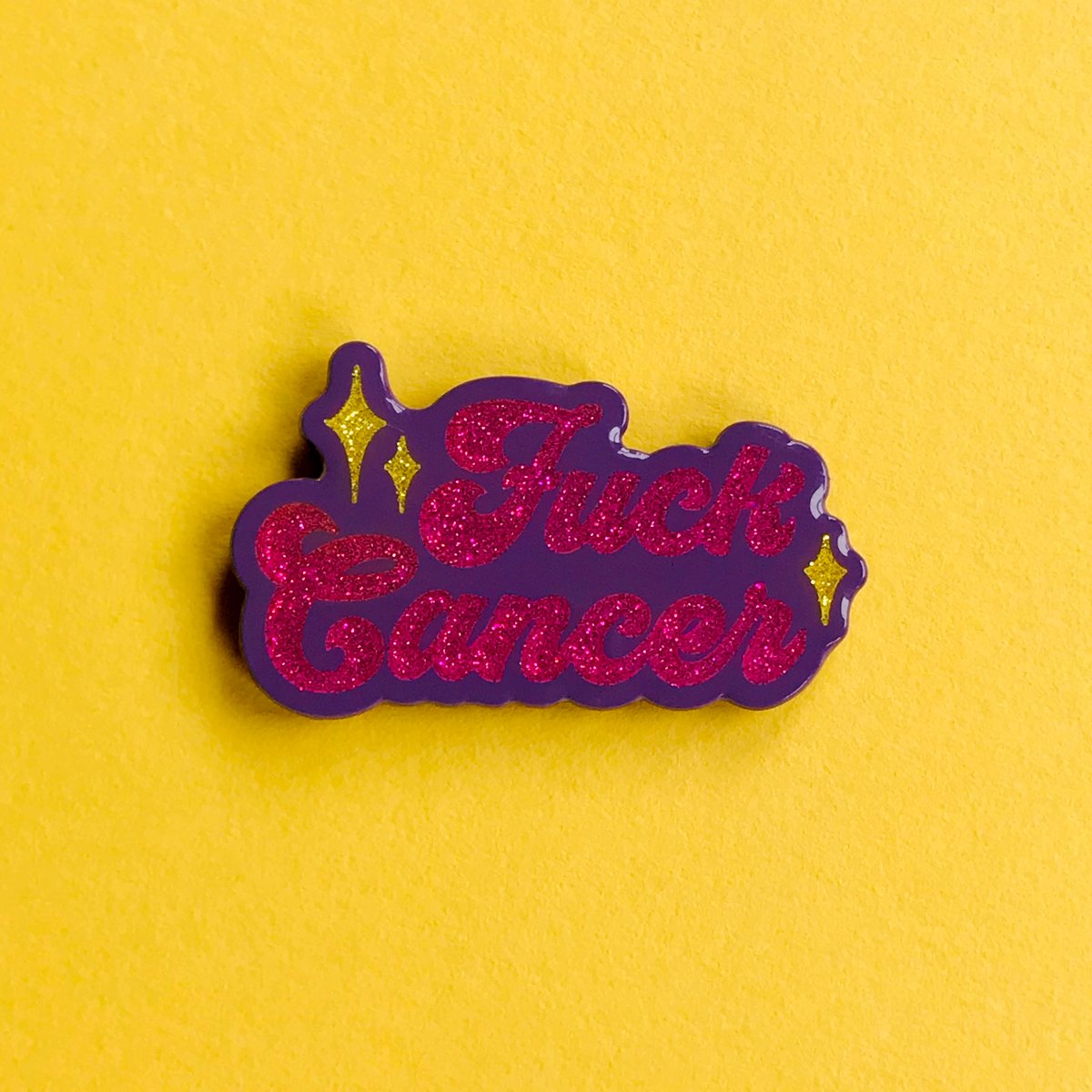 Image of Fuck Cancer Pin