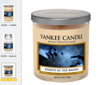 Spirits in the Radio - Vanilla Angel Cake Scented Candle