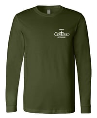 Image 1 of CCO Antler Long Sleeve Hunter Green Shirt