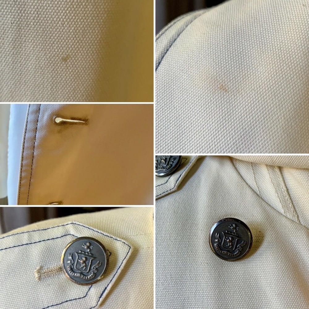JOHN WEITZ Double Breasted Sailor Jacket 38