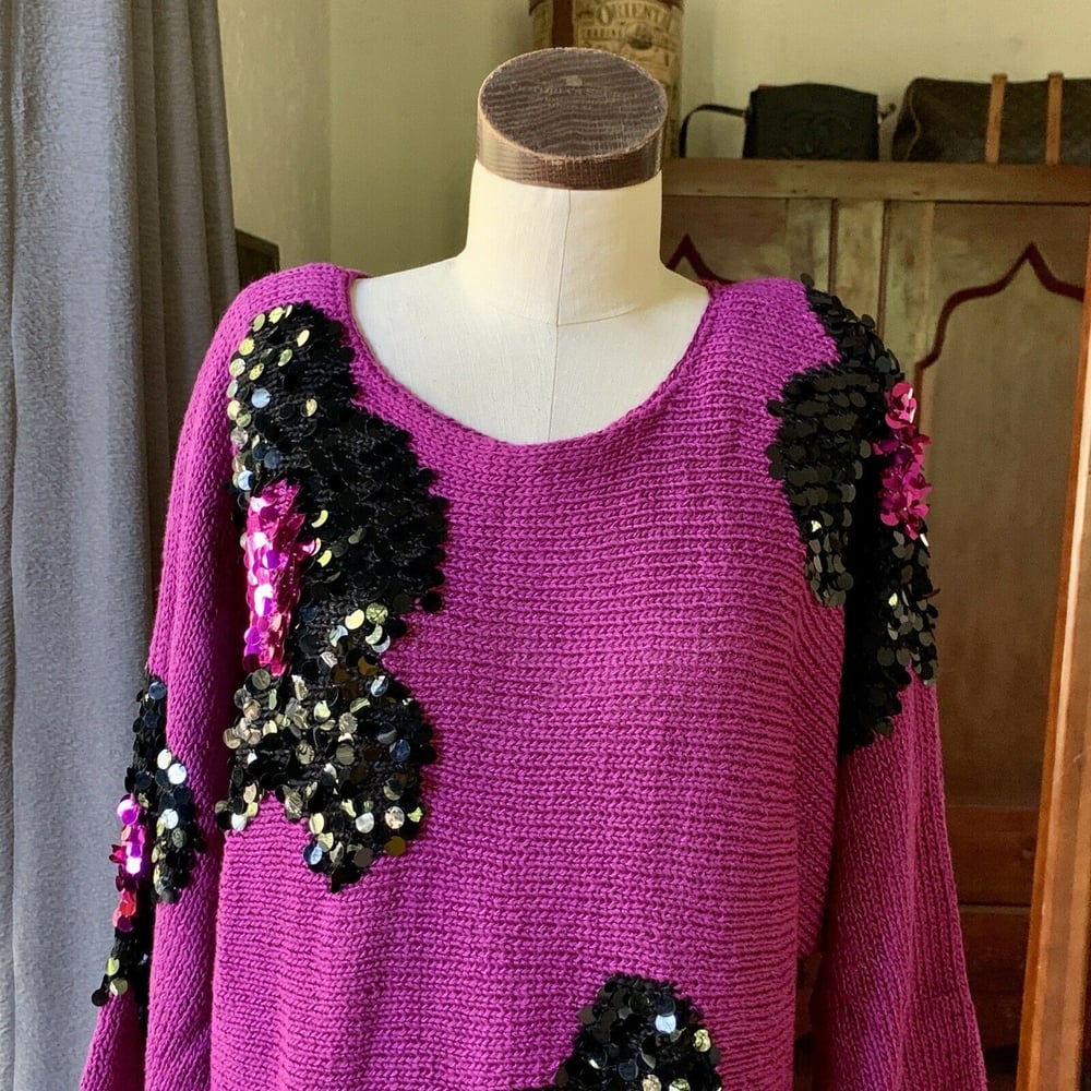 Lillie Rubin Knit Sweater Large