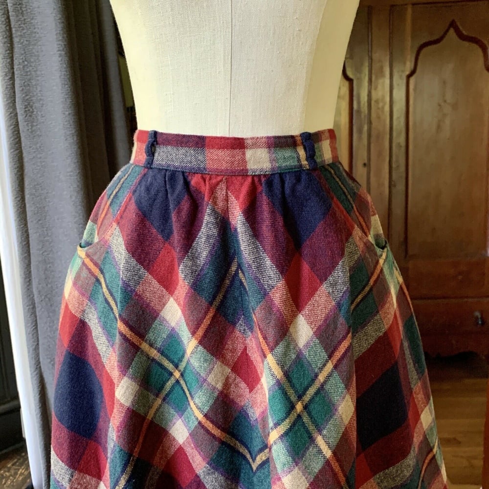 College Town Wool Skirt XS