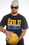 ADAPT Gold Blooded ( Men's BLK/RYL TEE )