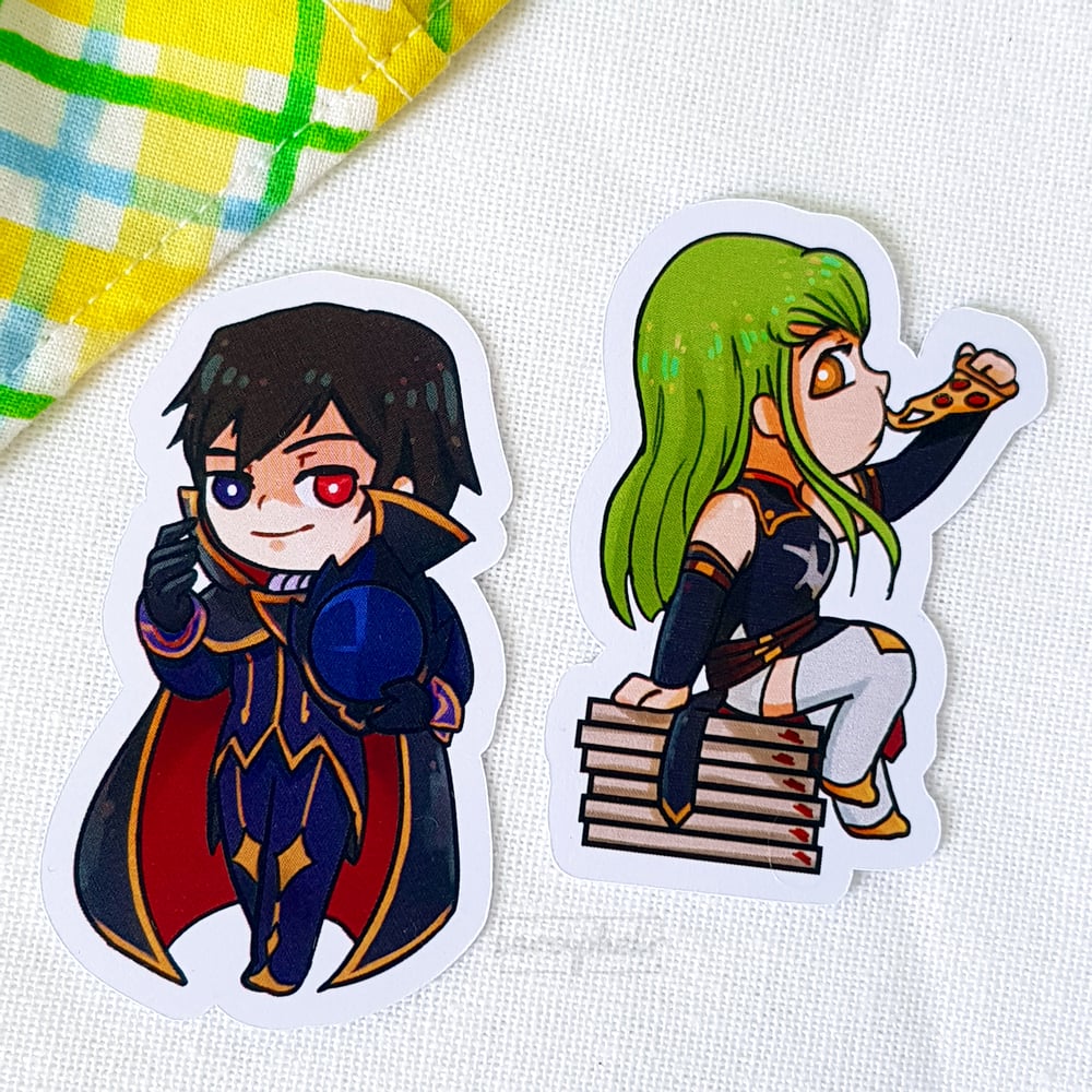 Image of Code Geass - Stickers (set of 2)