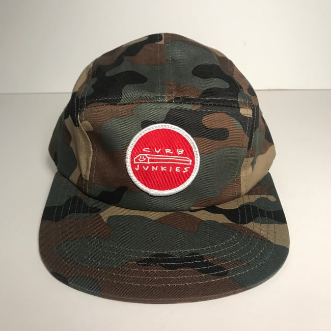 CJ 5-PANEL CAMPER CAMO CAP | CURB JUNKIES