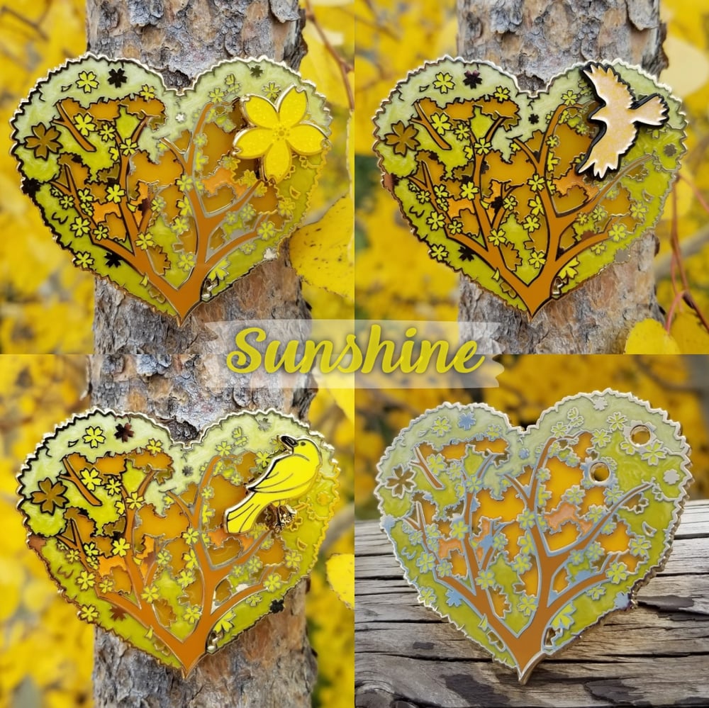 Heart of Spring Renewal Pins