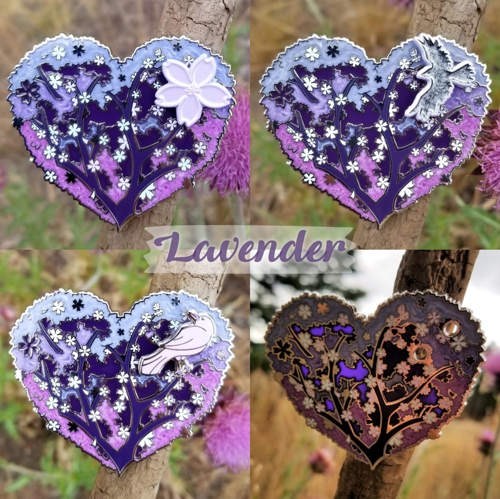 Heart of Spring Renewal Pins