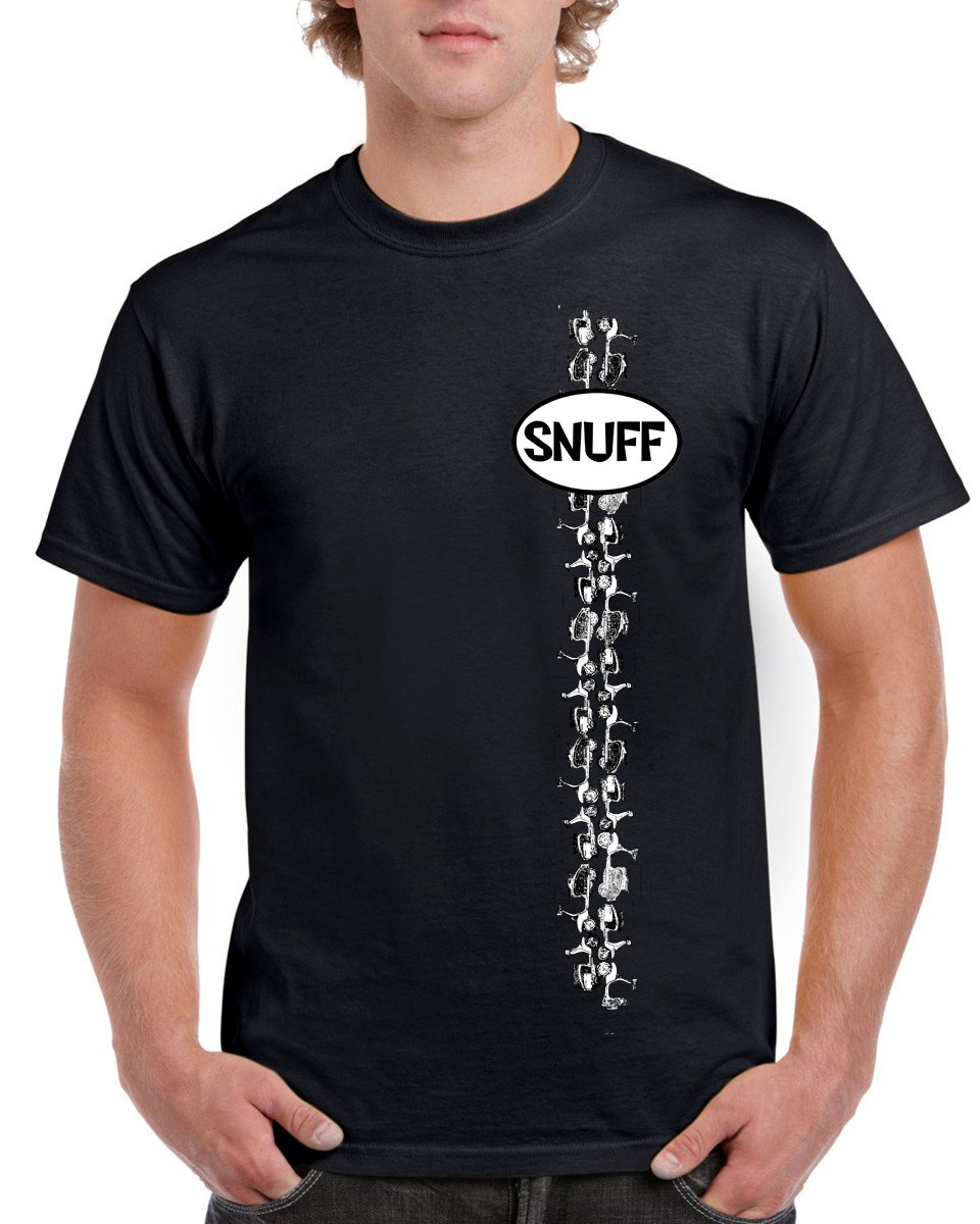 Snuff - 'Do Do Do' T-Shirt (Black & Maroon)