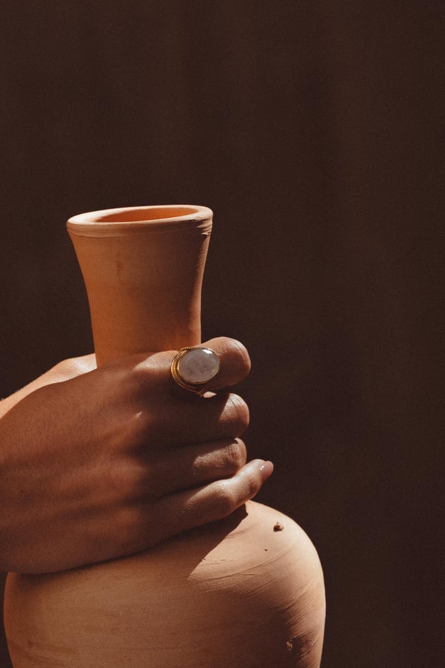 SPHINX  BIG BAGUE  CITRINE 