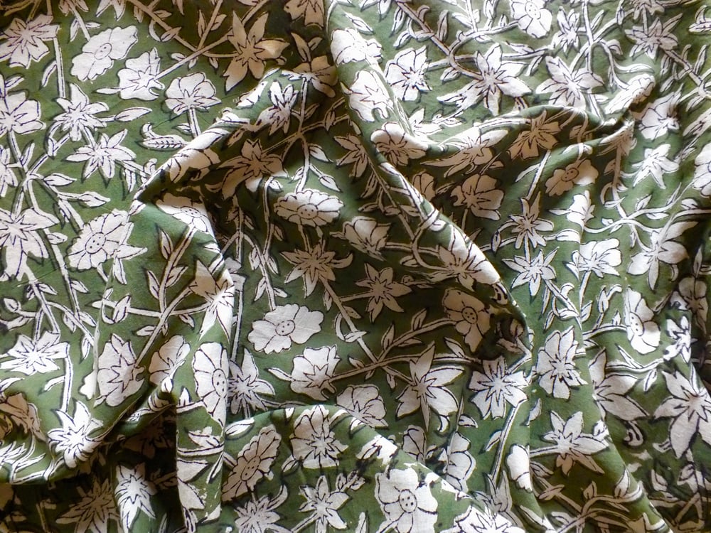 Image of Namasté fabric green tea