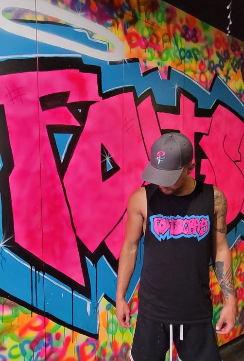 Graffiti Footscray mens Barnard tank top