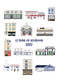 Image 5 of "12 Pubs of Scotland" 2022 calendar 