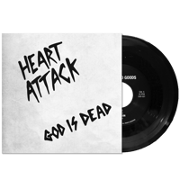 Image 1 of [HEART ATTACK] - Limited Edition "God Is Dead" 7" Vinyl EP 