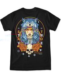Image 3 of EDIFICE CLOTHING WOLF WARRIOR GRAPHIC T SHIRT M-XL
