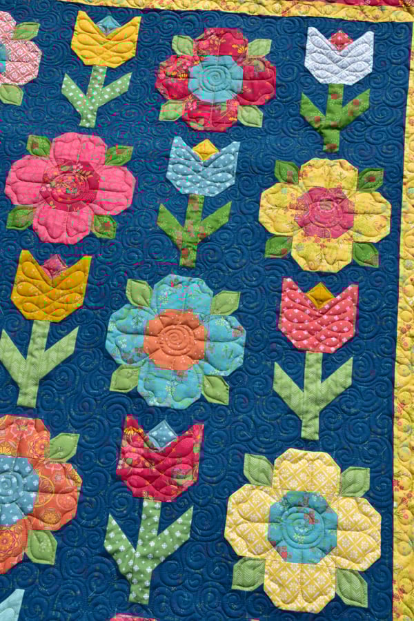 Midnight Garden PDF pattern Anka's Treasures