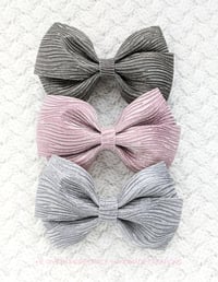Image 1 of Diamond Dust Clara Bows (Including Gold)