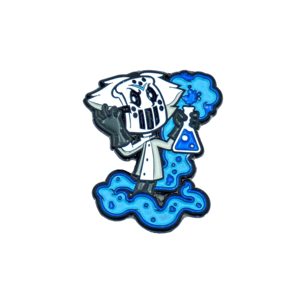 PBJ x The Capologists - Mad Scientist enamel pin BLUE