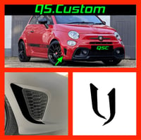 Image 4 of X2 Abarth 500/595/695 Facelift Front Enlarged Vent Sticker 