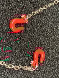 Image 2 of 32” Chrome Steel Chain and Recovery Hooks