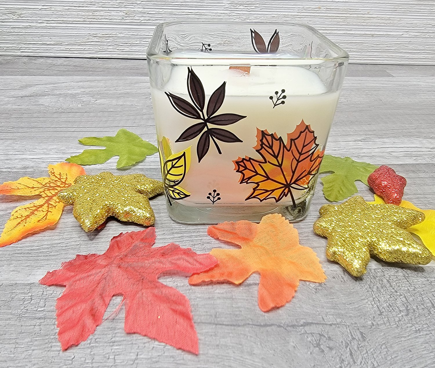 Image of Falling Leaves Soy Wax Blend Candle