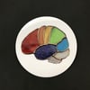 Circle brainbow sticker