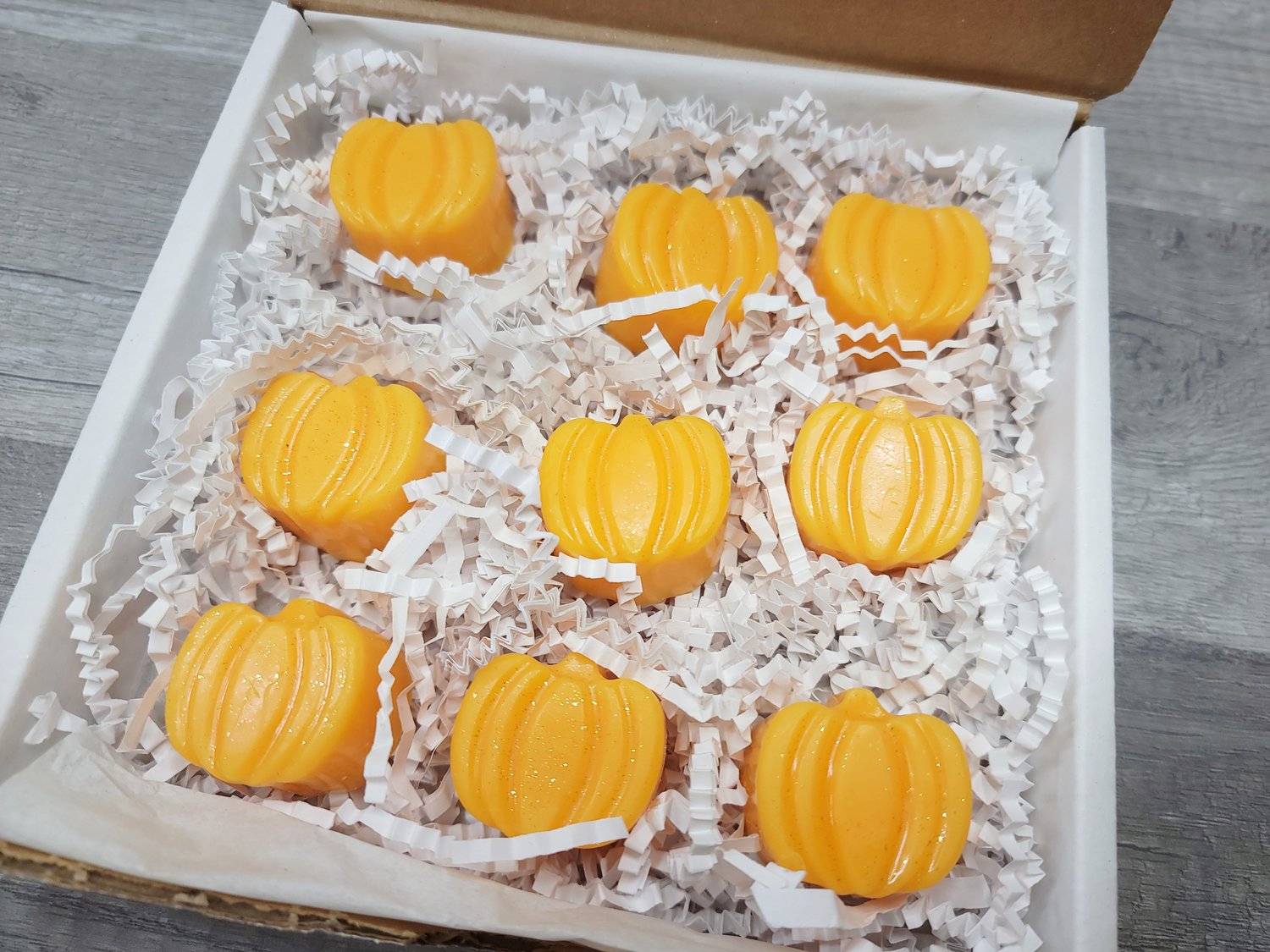 Image of Coconut Pumpkin Highly Scented Soy Wax Tart Set