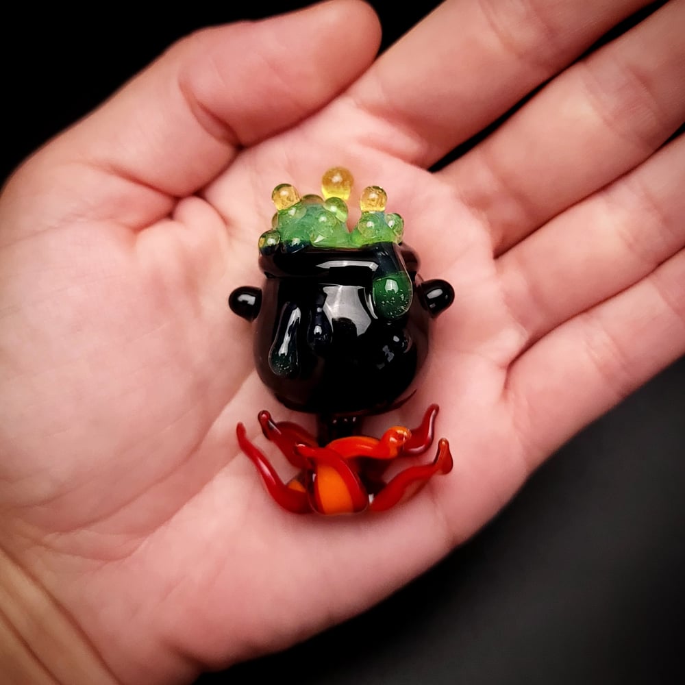 Image of DAY 18- SPELL (FIERY CAULDRON) PENDY