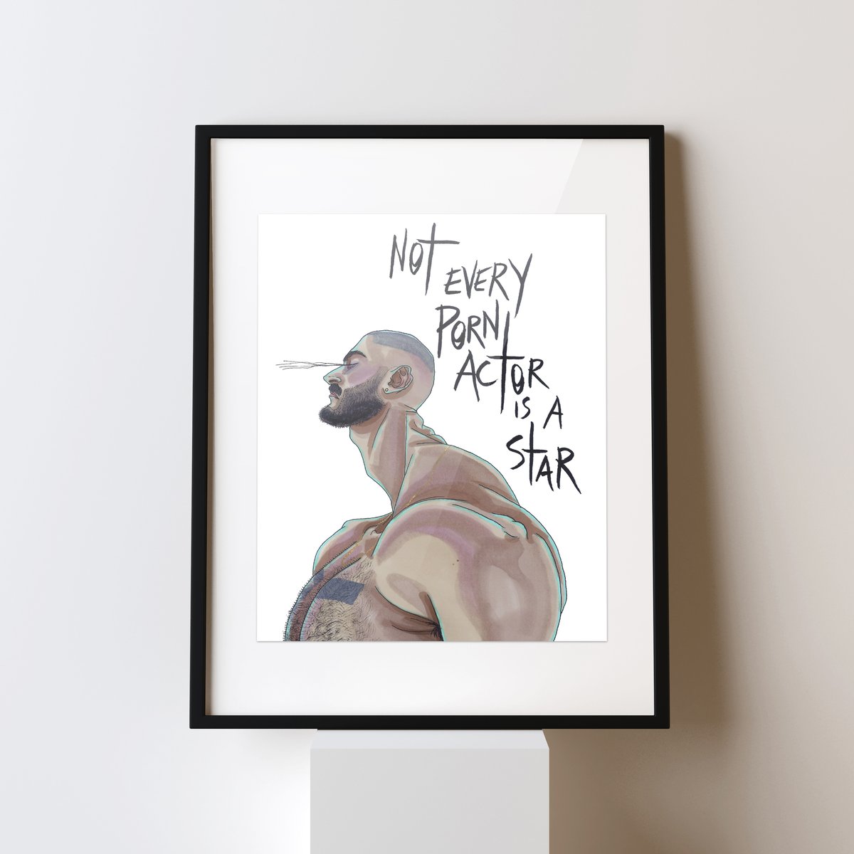 ACHRAF AMIRI — ONLY FANS (François Sagat) – Print