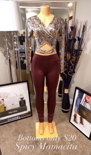 Pleather Pants