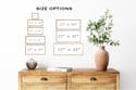 Welcome Wooden Frame with 3D font