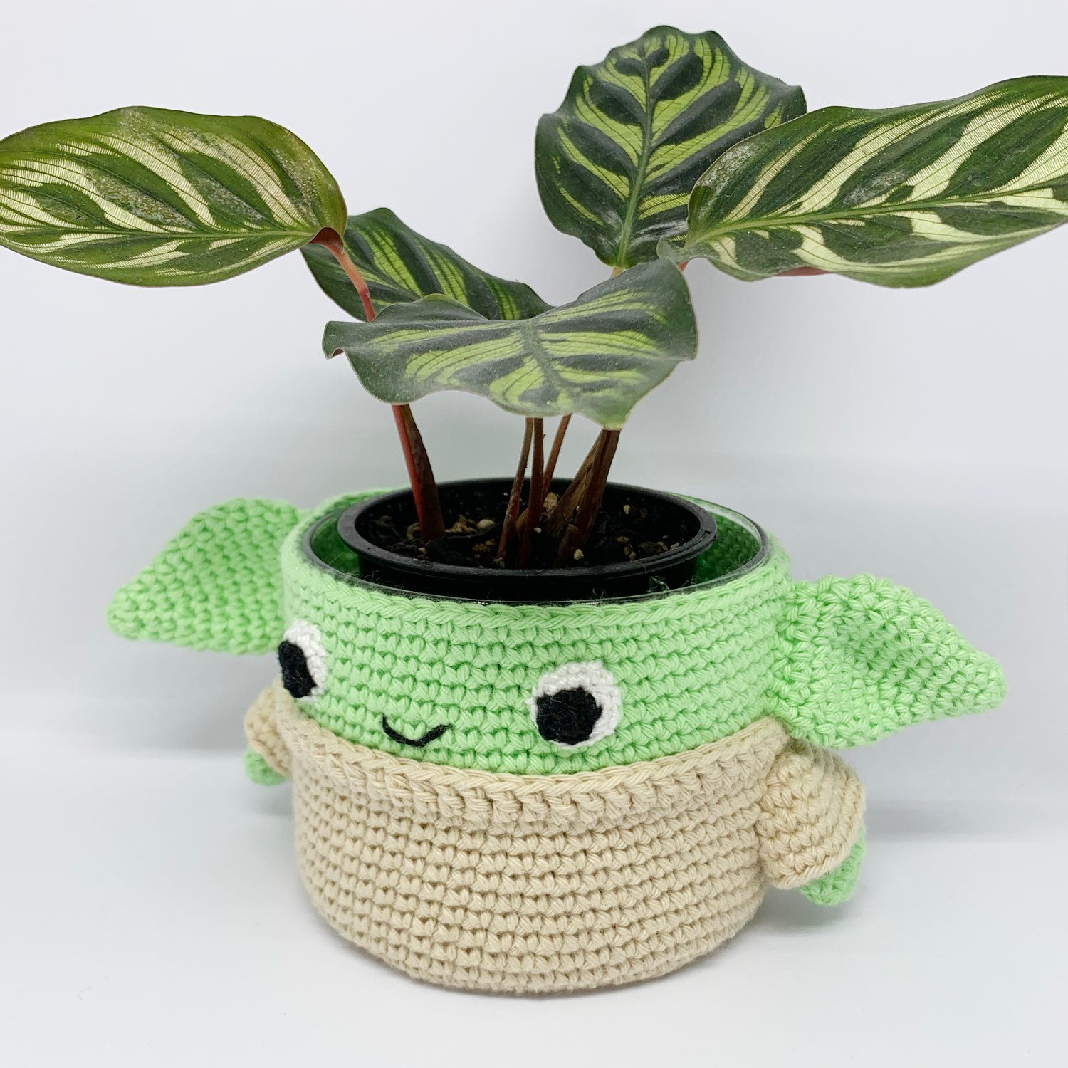 Image of Grogu Plant Pot Cover