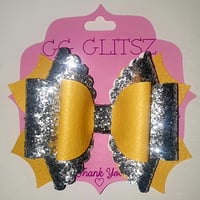 Yellow and glitter